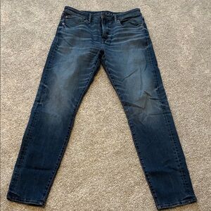 American Eagle Outfitters Dark Blue Straight Jeans